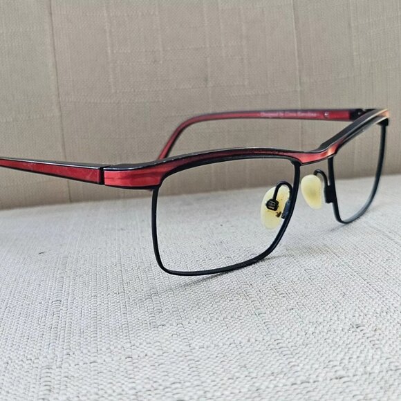 etnia Accessories - Etnia designed by Etnia Barcelona Women Eyeglasses Frame Black/Red AKITA Glasses